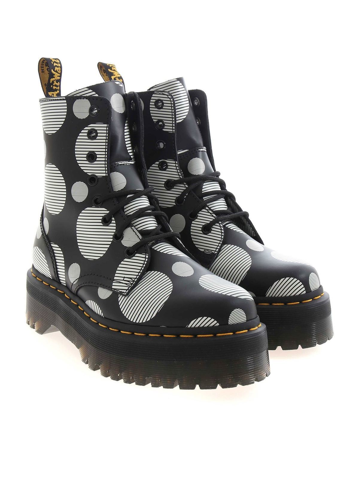 Person in charge Haiku basin Ankle boots Dr. Martens - Jadon ankle boots in black and white - 26882009