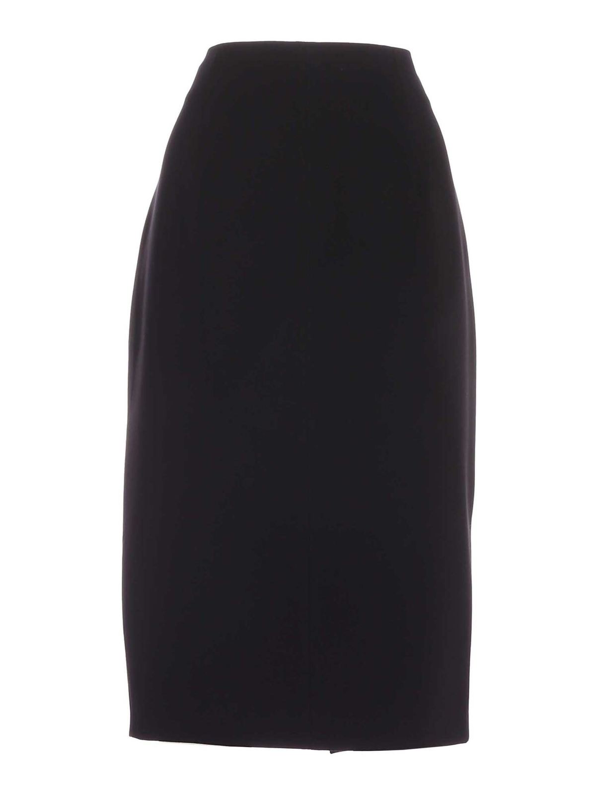 Knee length skirts & Midi Les Copains - Pencil skirt in black - 0L40600131