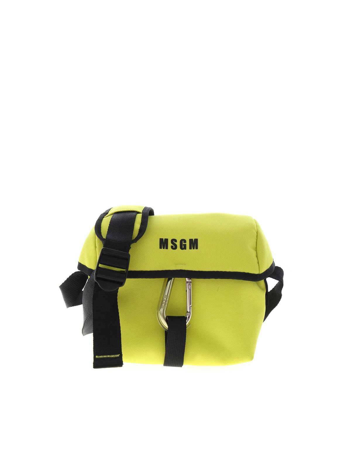 Cross body bags M.S.G.M. - MSGM shoulder bag in lime green color ...