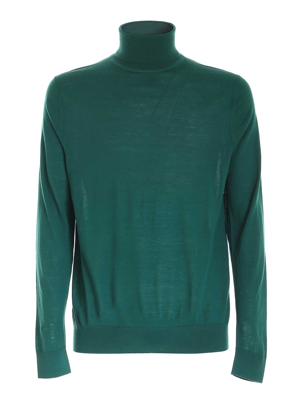 Turtlenecks & Polo necks Paul Smith - Basic turtleneck in green ...