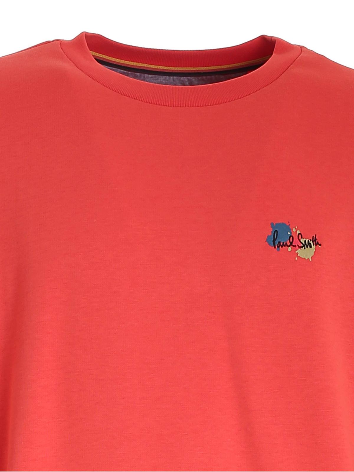 Sweatshirts & Sweaters Paul Smith - Logo sweatshirt in orange ...