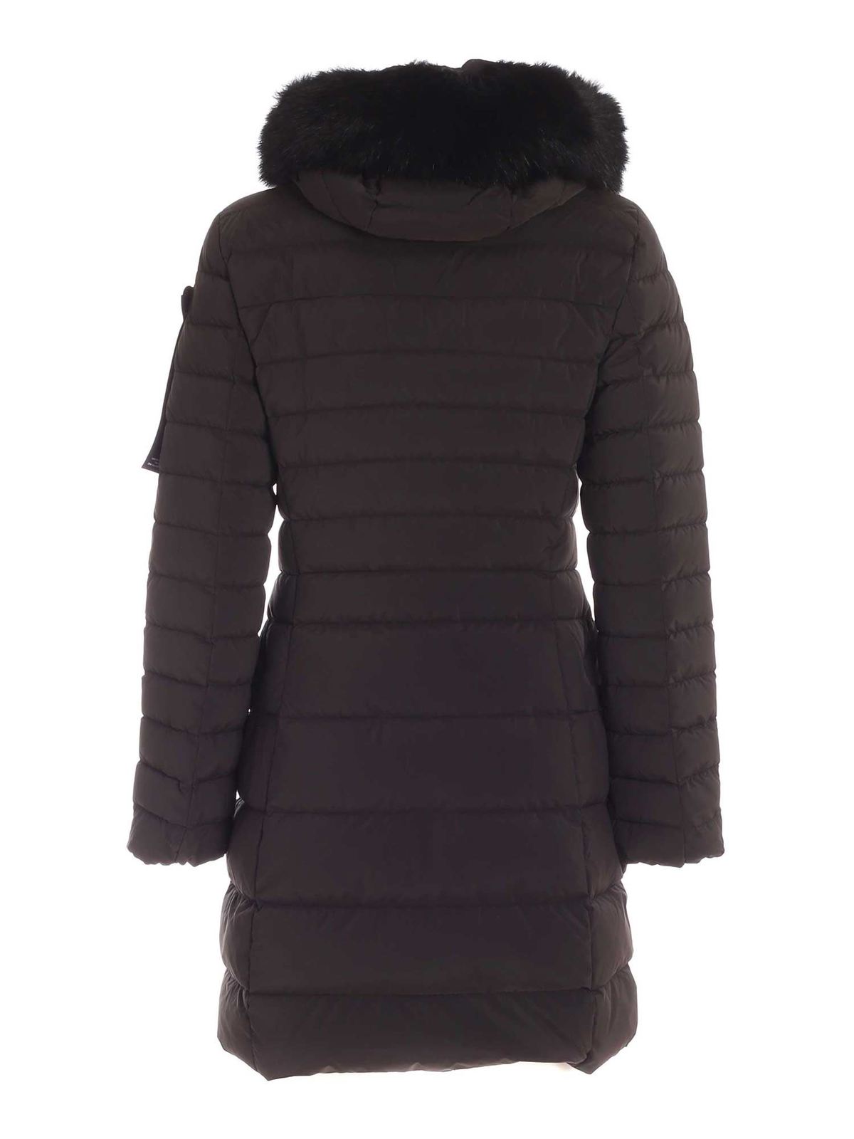 Padded coats Peuterey - Seriola 05 down jacket in black ...