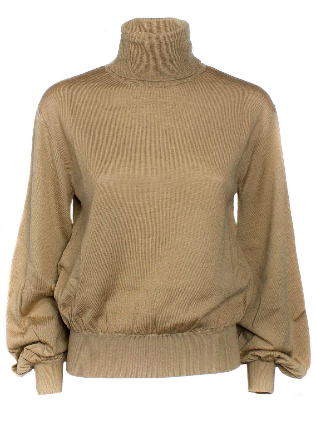 camel colored turtleneck