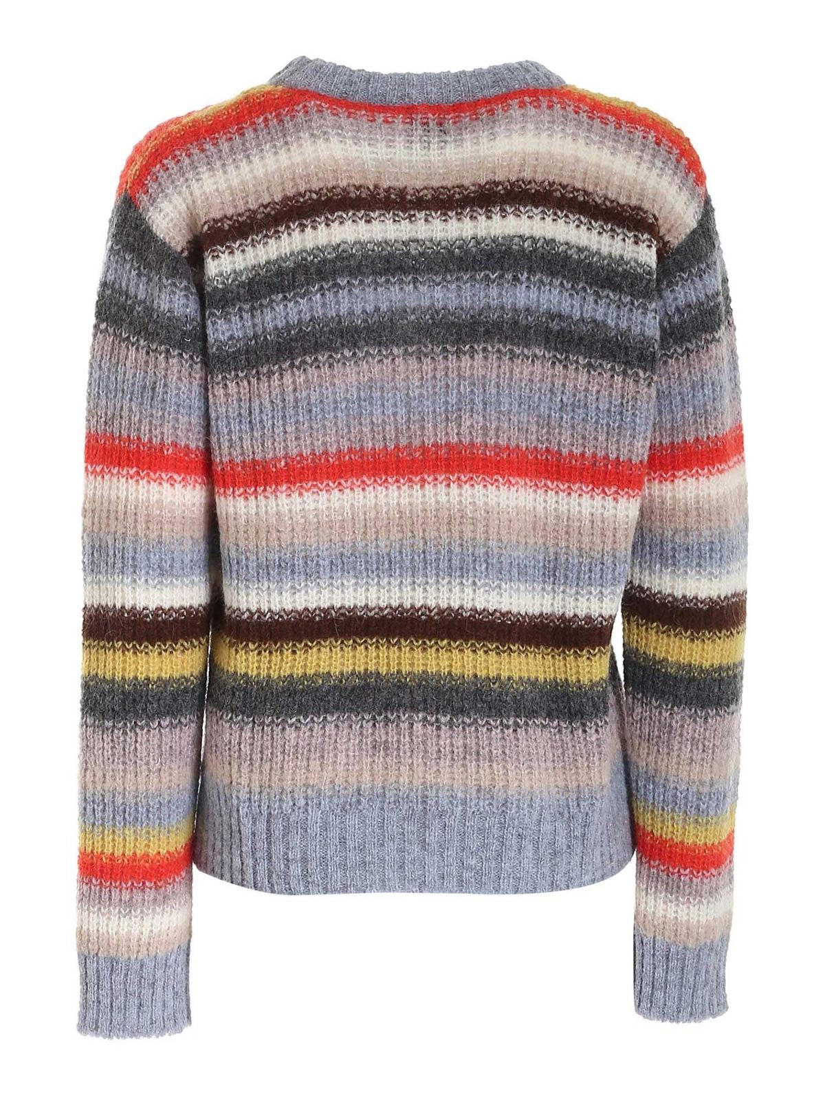 striped multicolor sweater
