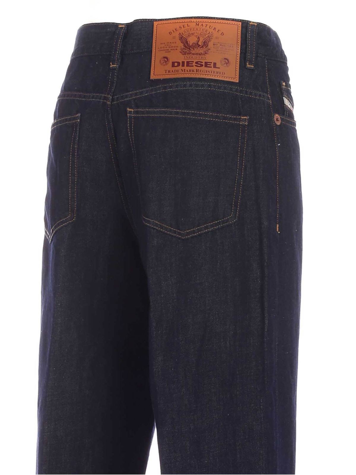 Flared jeans Diesel - Widee jeans in blue - 00S57BZ9B1501 | iKRIX.com