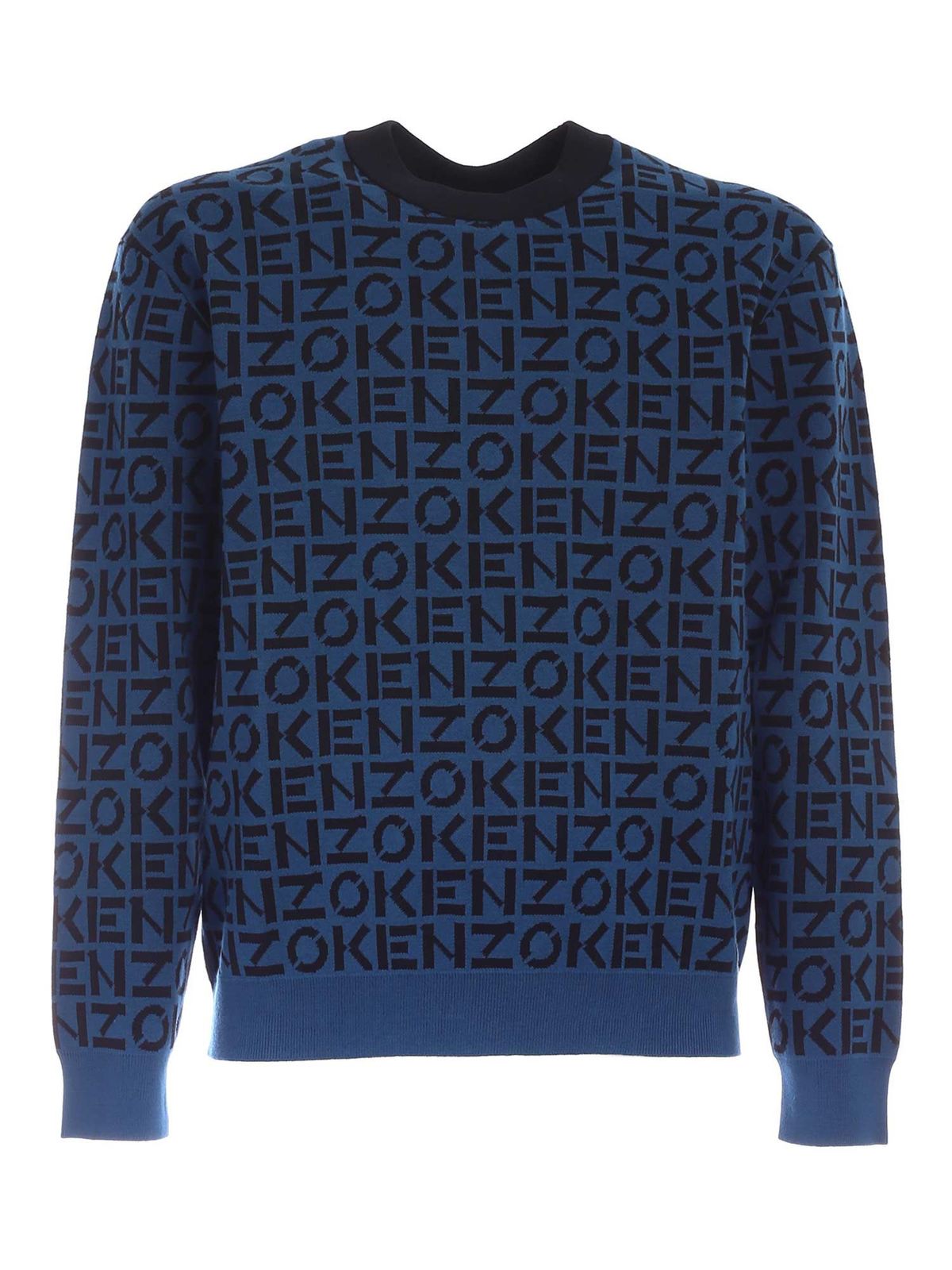 Crew necks Kenzo - Monogram sweater in 