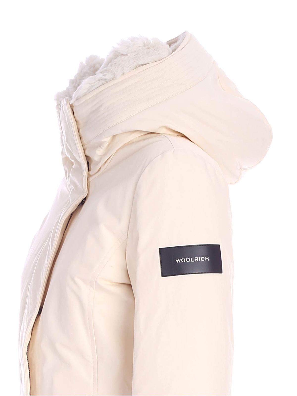 پارکا Woolrich - Boulder parka in cream 
