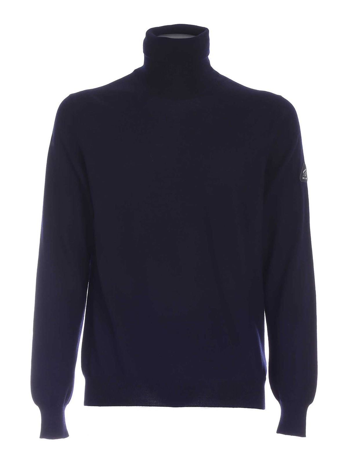 Turtlenecks & Polo necks Hogan - High neck sweater in blue ...