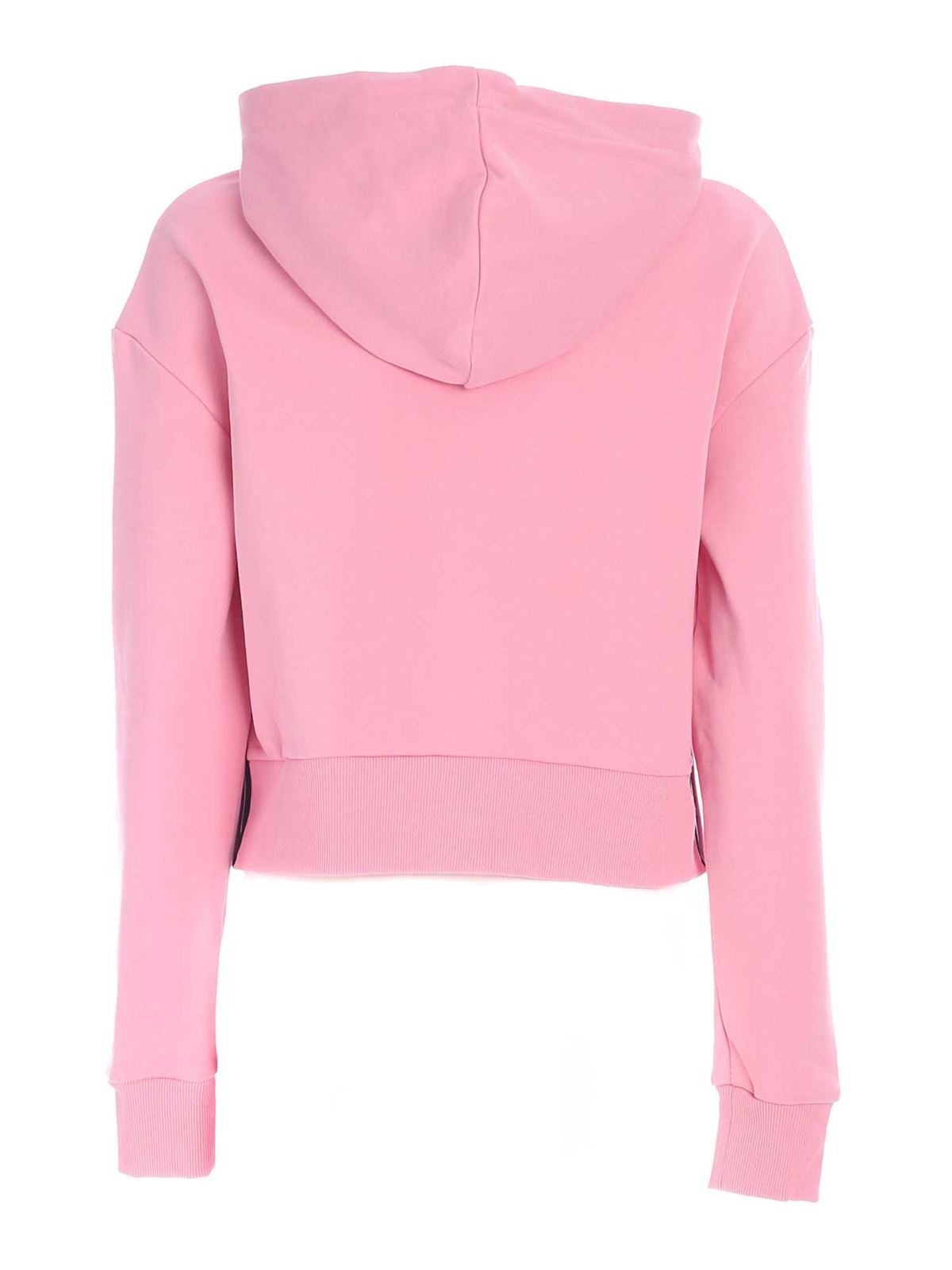 Sweatshirts & Sweaters Balmain - Crop sweatshirt in pink - WF0JP000B013OCI