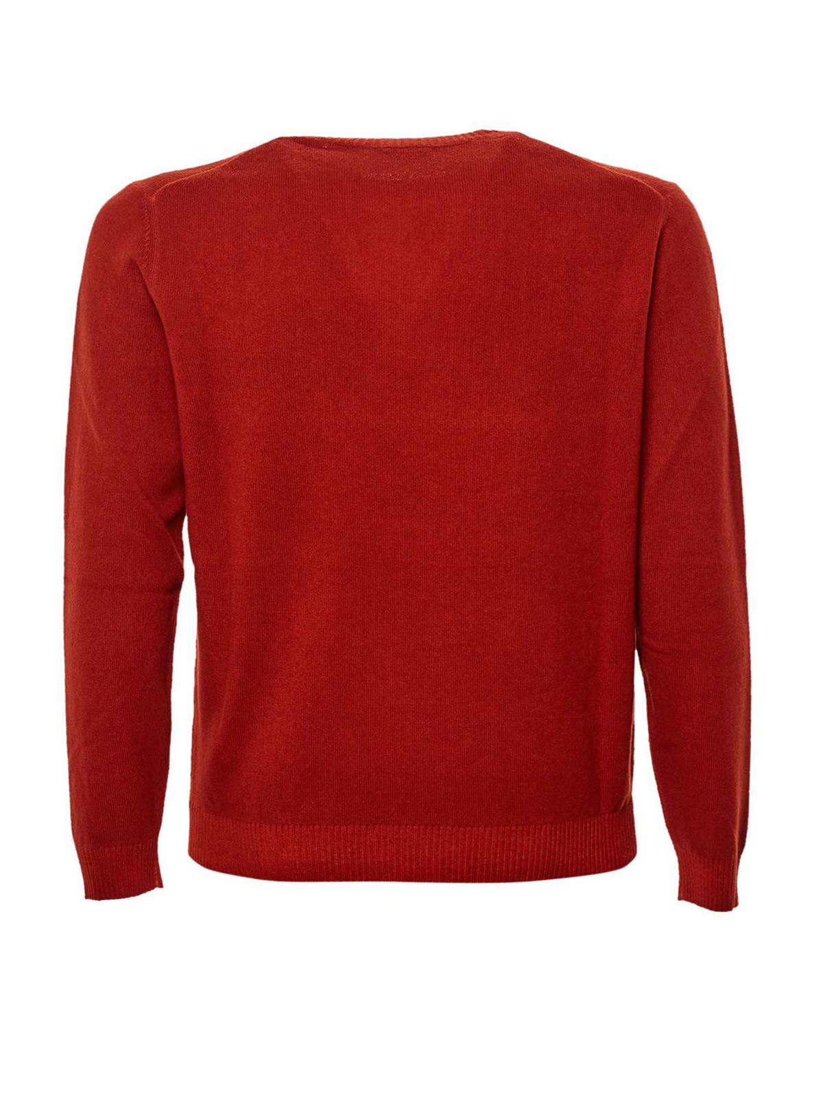 lightweight red sweater