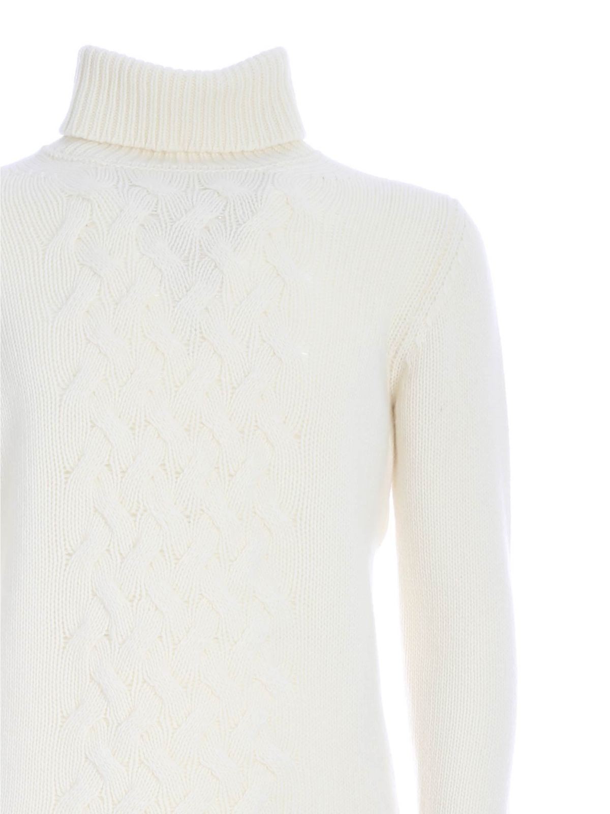 Braided detail turtleneck 