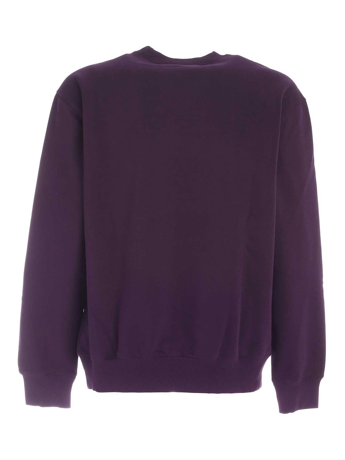 purple carhartt sweatshirt