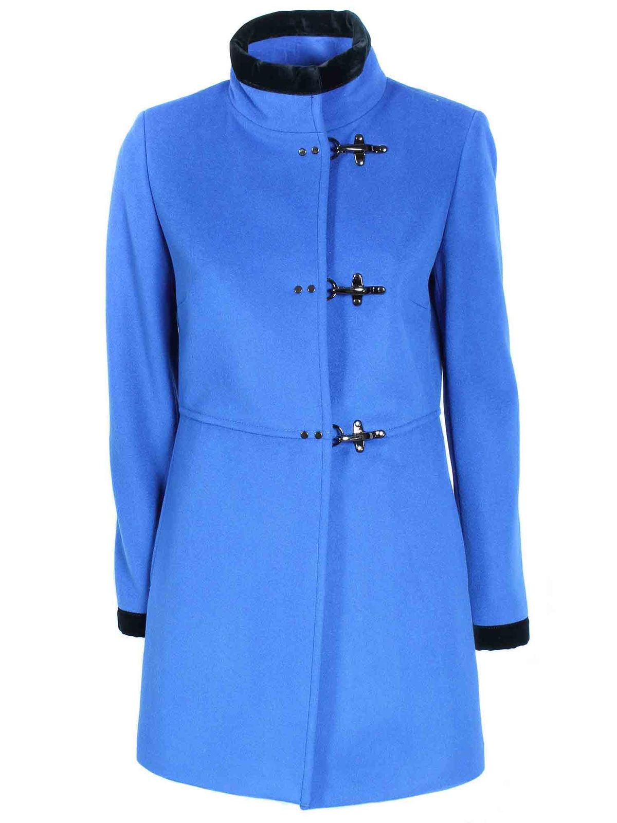 Short coats Fay - Virginia coat in blue - NAW50434000SHNU802 | iKRIX.com