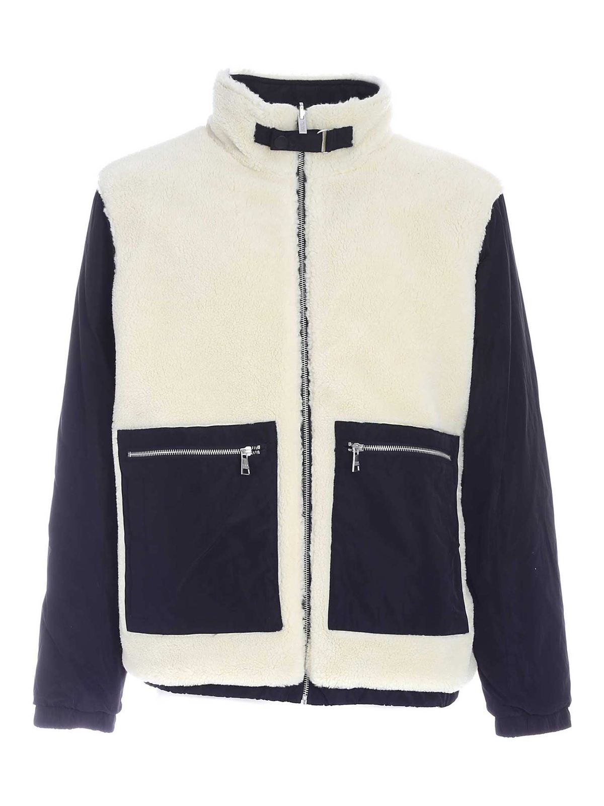 M Ivory Karl Lagerfeld Womens Jacket