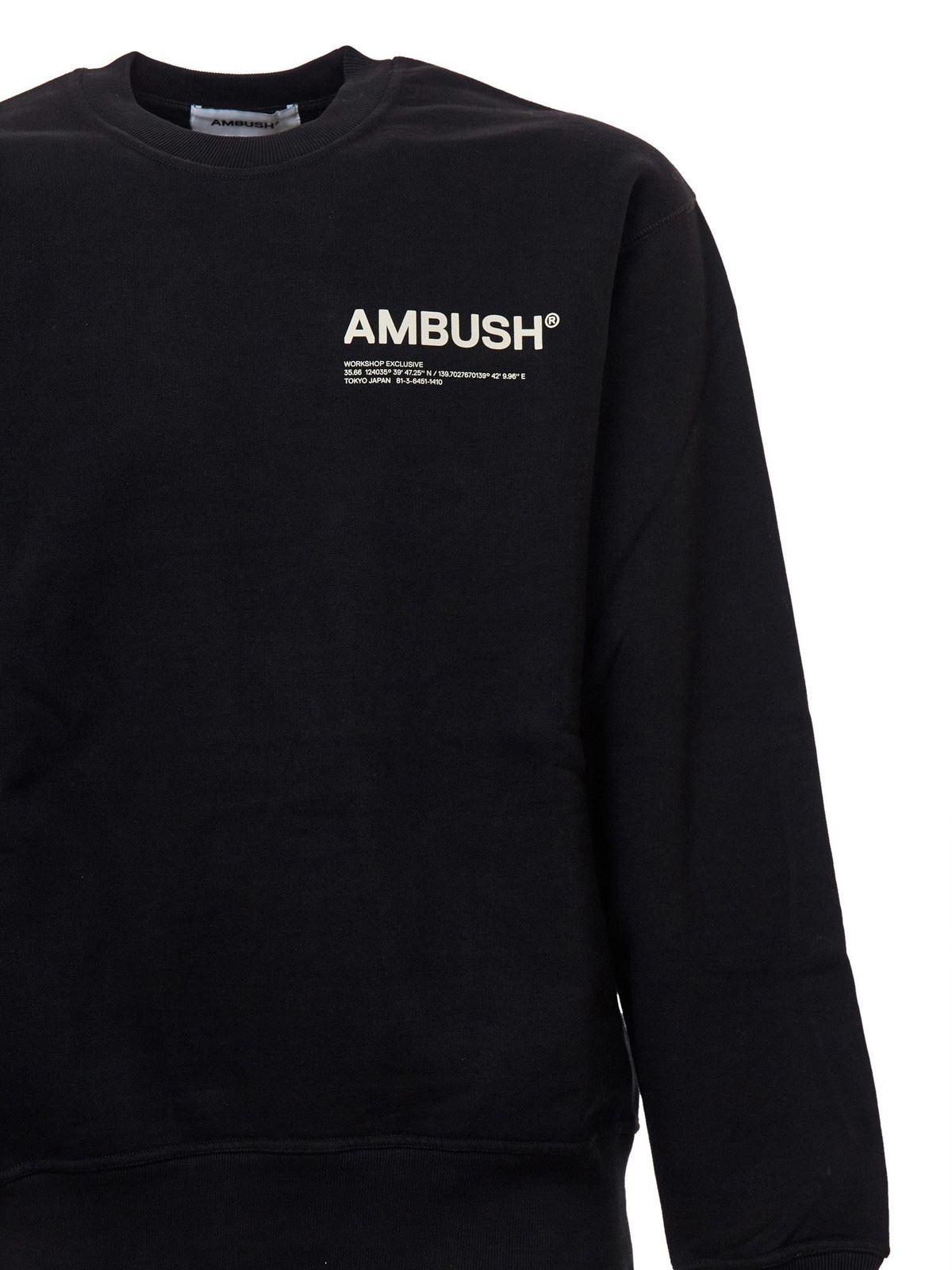 Sweatshirts & Sweaters Ambush - Workshop sweatshirt in black ...