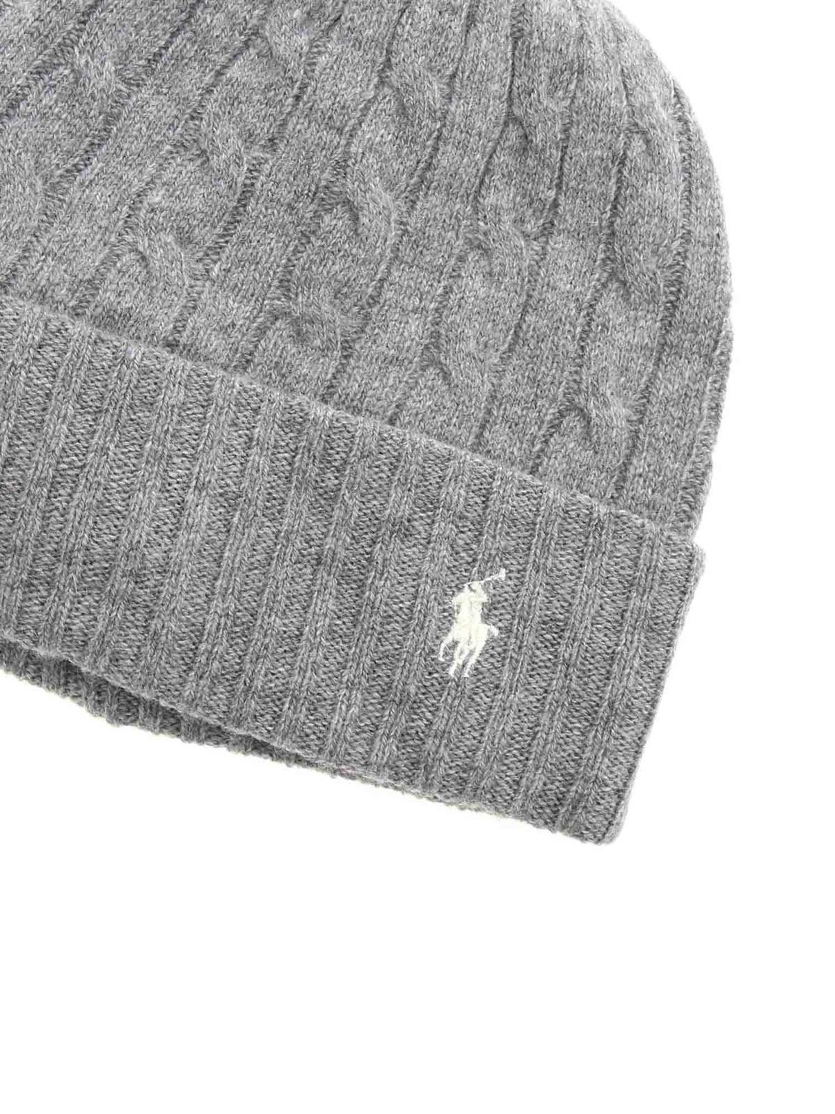 polo hat gray