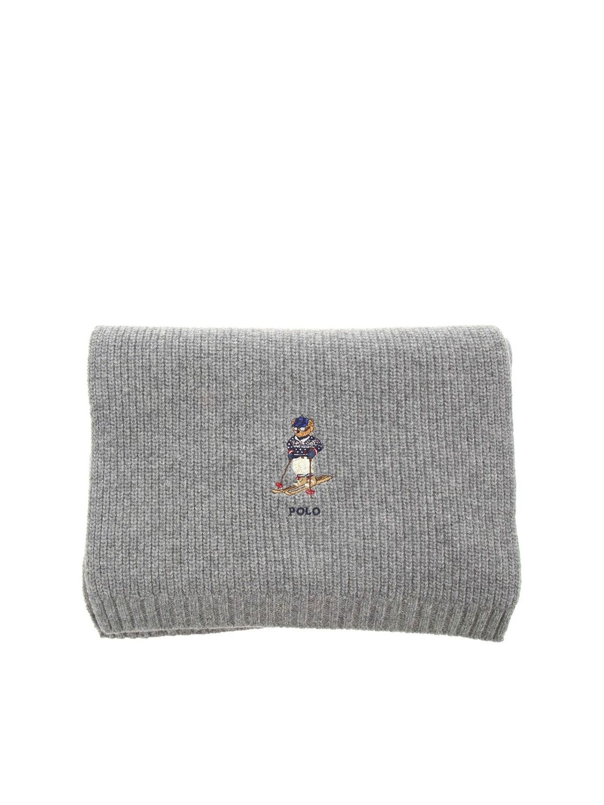 polo ralph lauren bear scarf