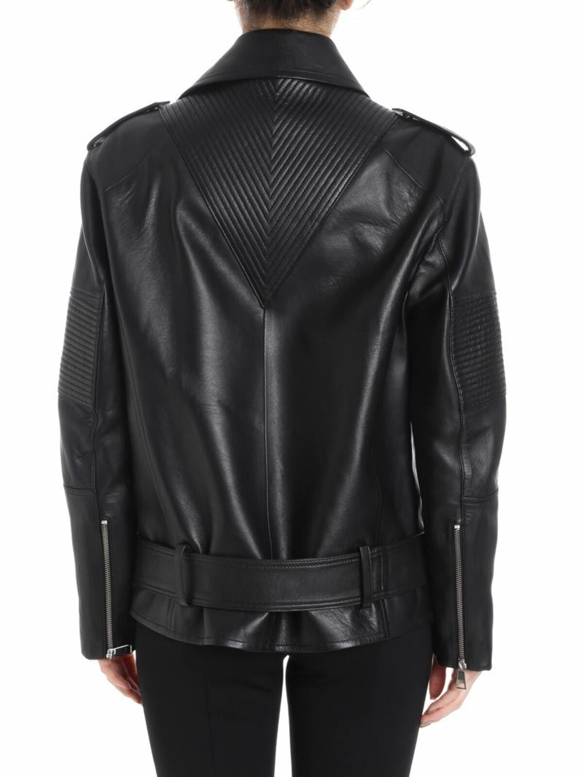 bevel Bekwaam Oeganda Leather jacket Karl Lagerfeld - Leather jacket - 81KW1902999 | iKRIX.com