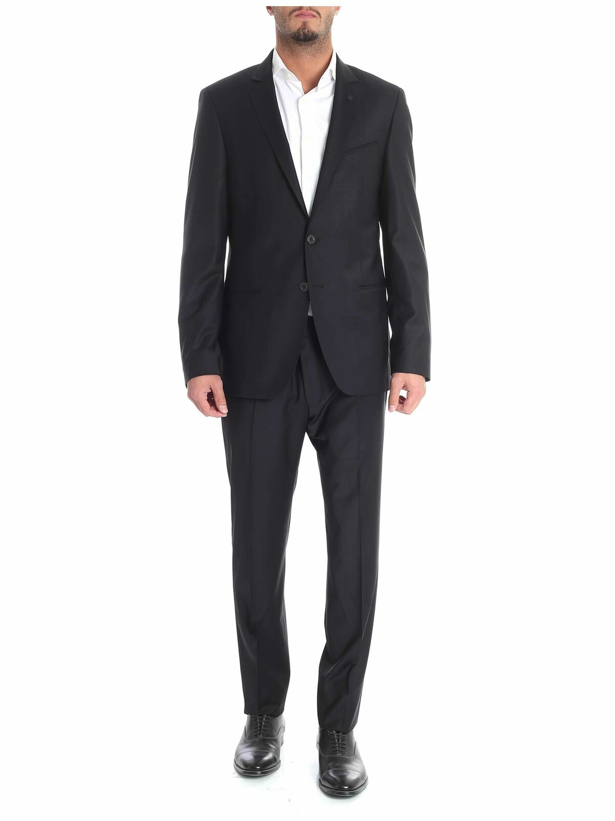 Suits Karl Lagerfeld - Black wool two button suit - 105212582096990
