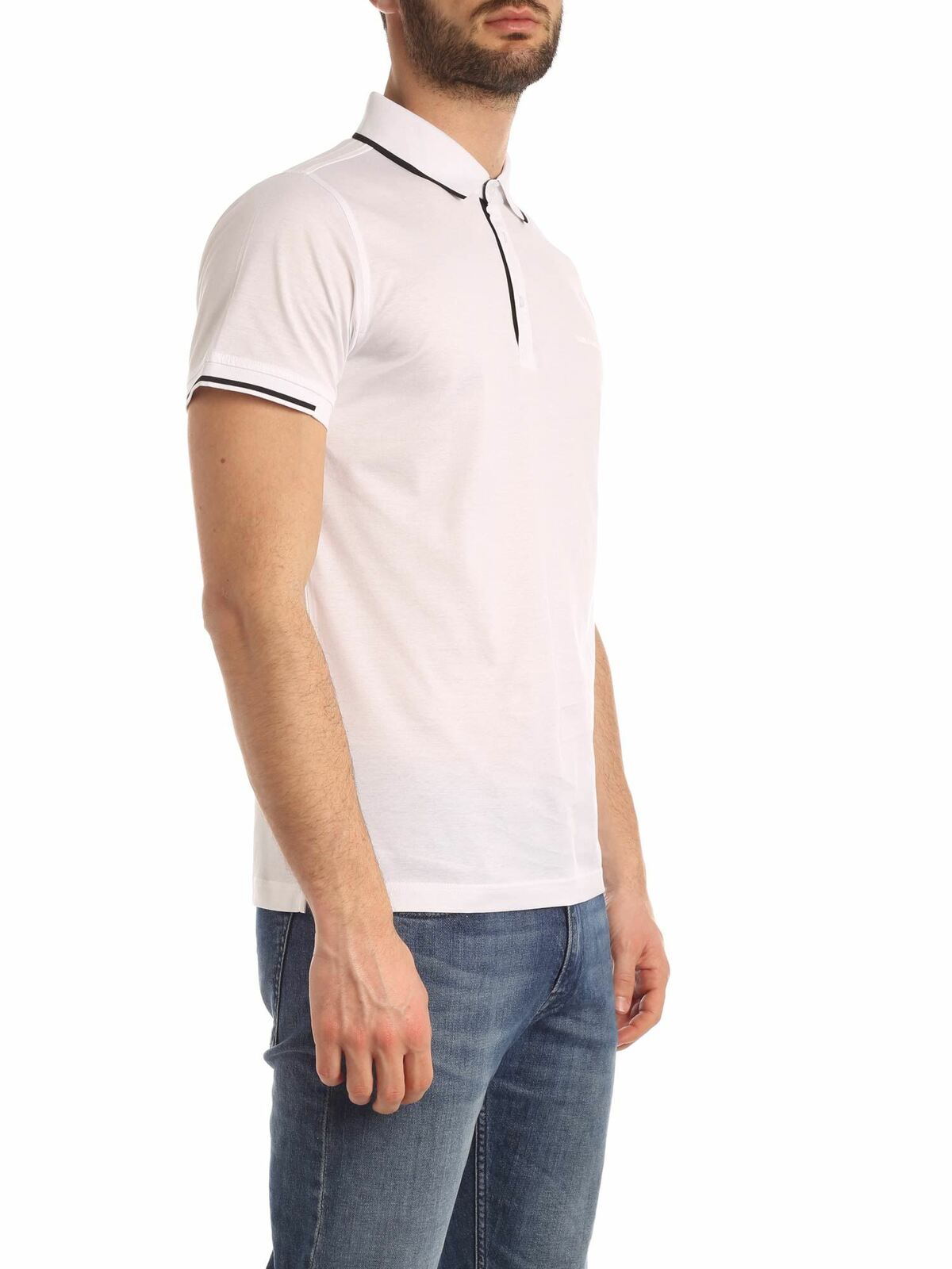 Polo shirts Lagerfeld - Tone-on-tone logo shirt in - 75500150120010