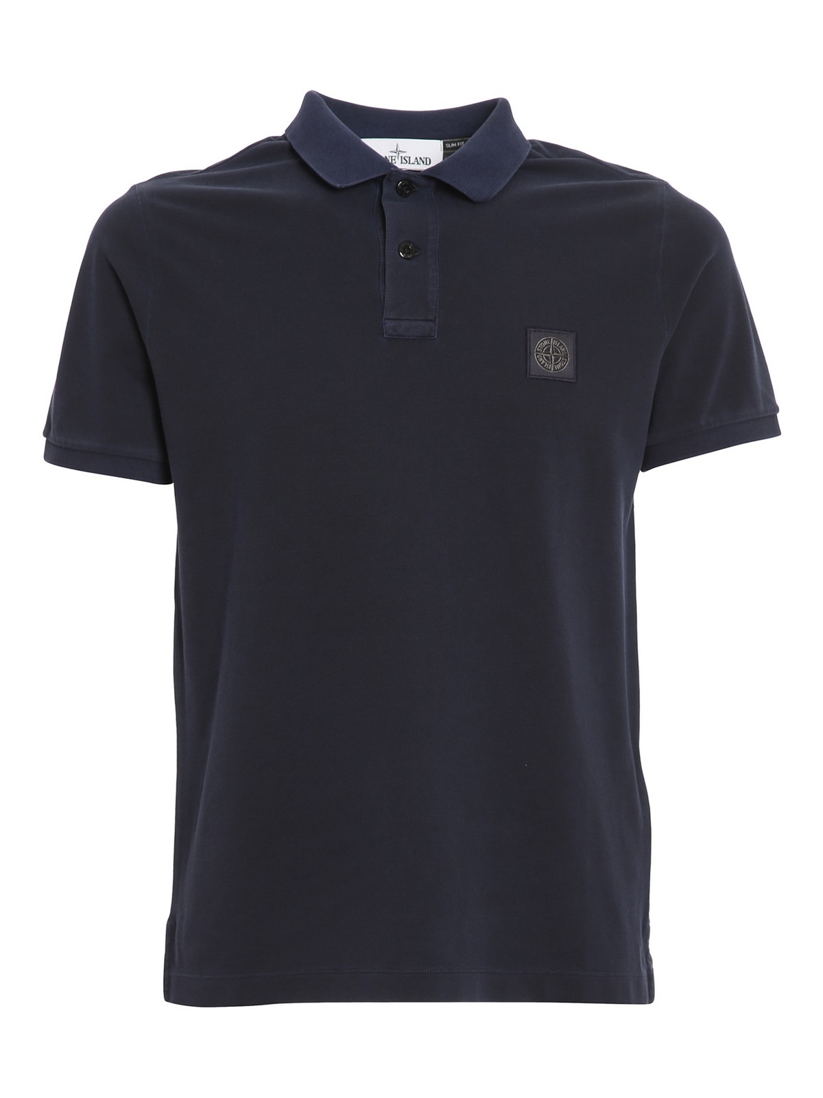 Stone Island 22s67 Pigment Dyed Polo V0026 In Dark Blue