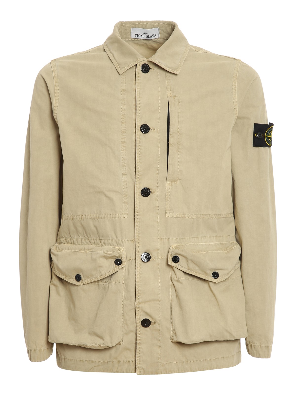 stone island cotton jacket