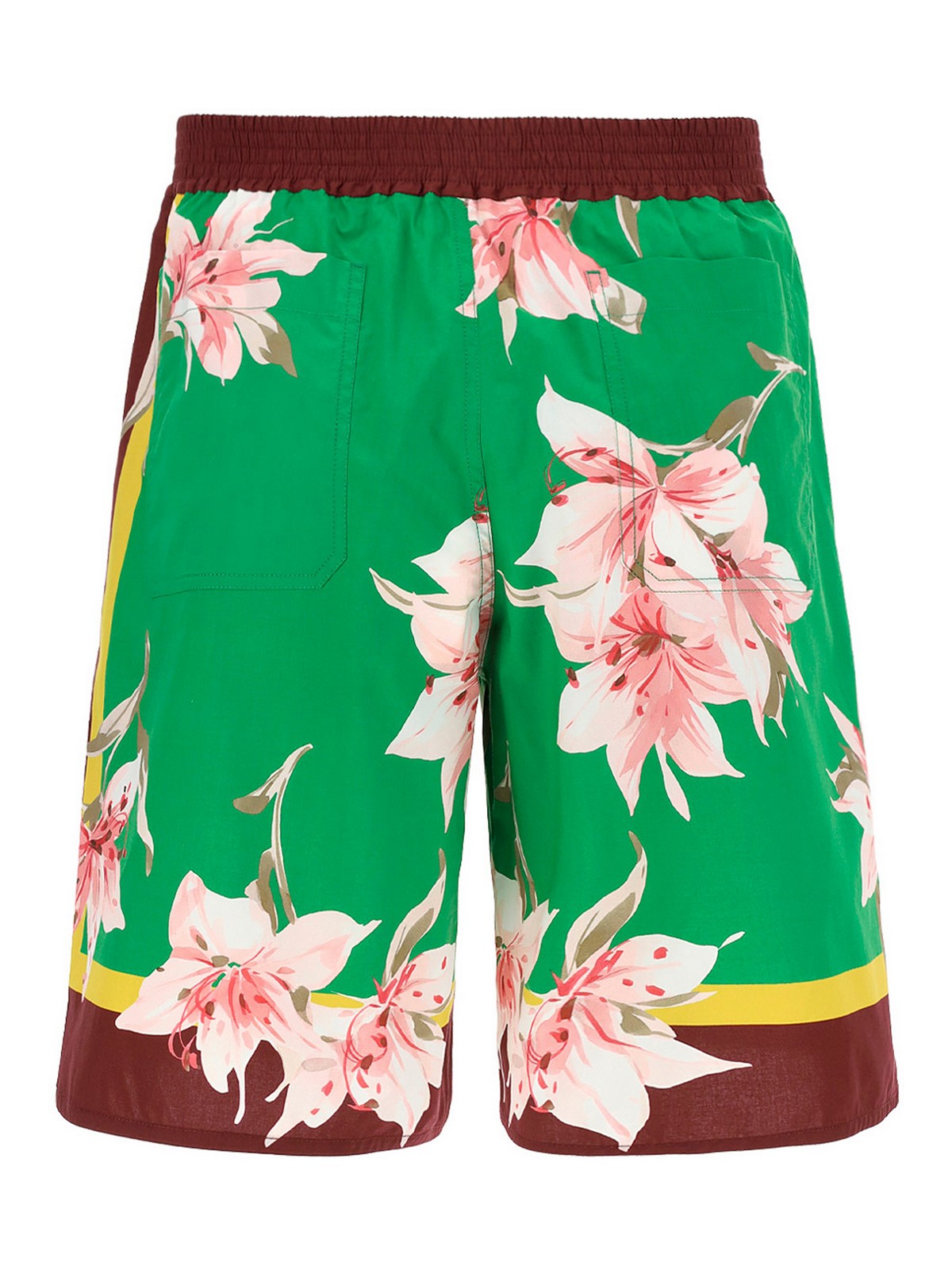 Floral print bermuda shorts