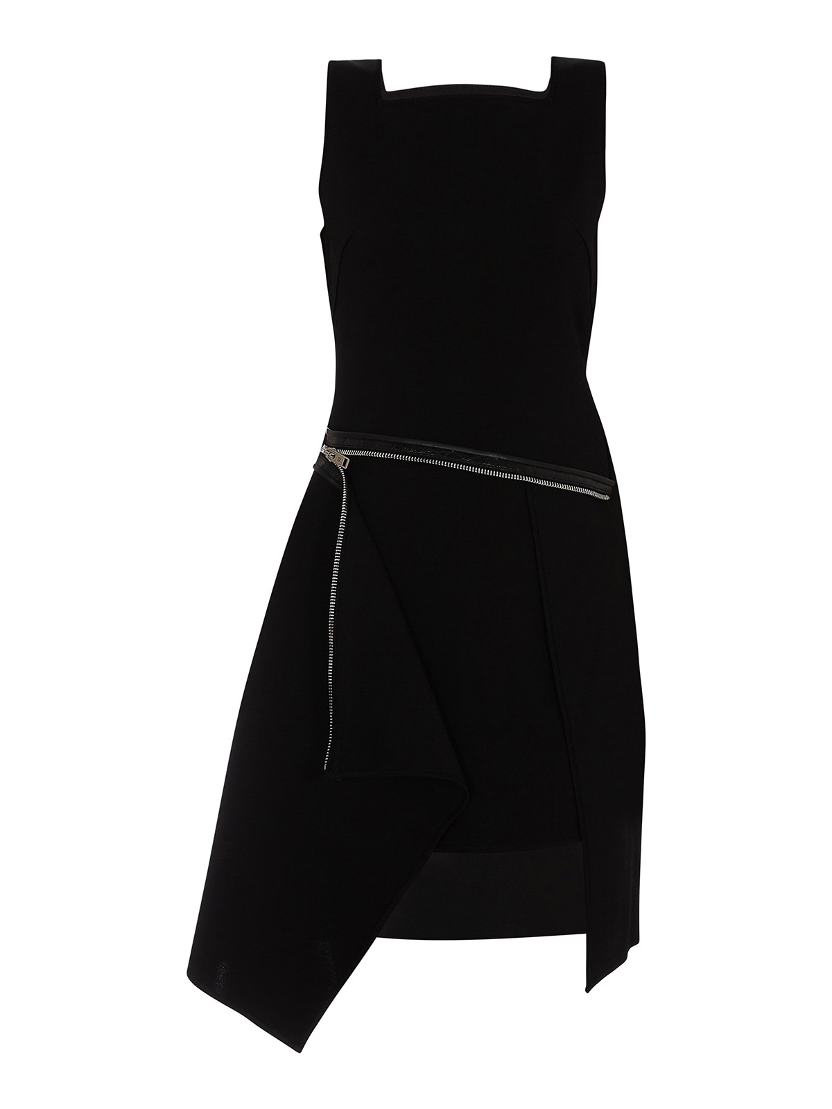 Givenchy Viscose-blend Sleeveless Dress In Black