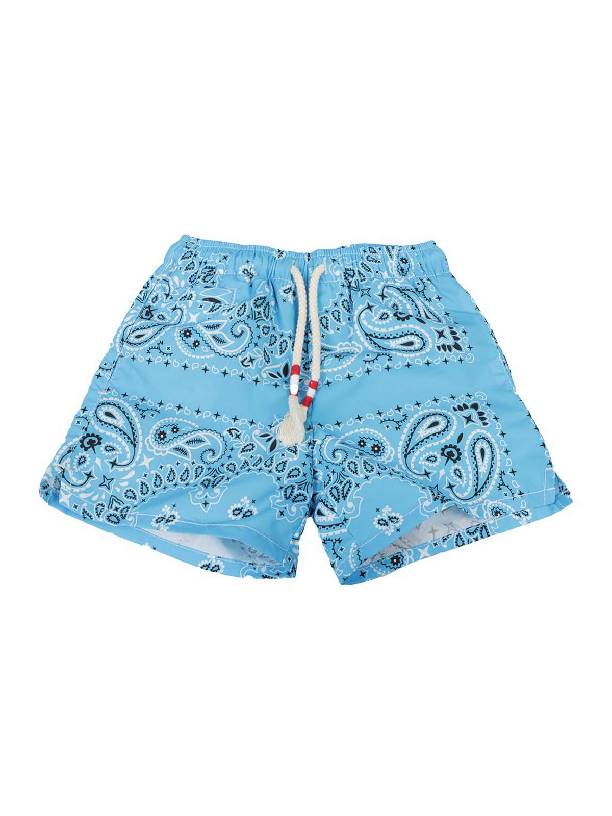 MC2 SAINT BARTH PAISLEY PATTERNED SWIM SHORTS