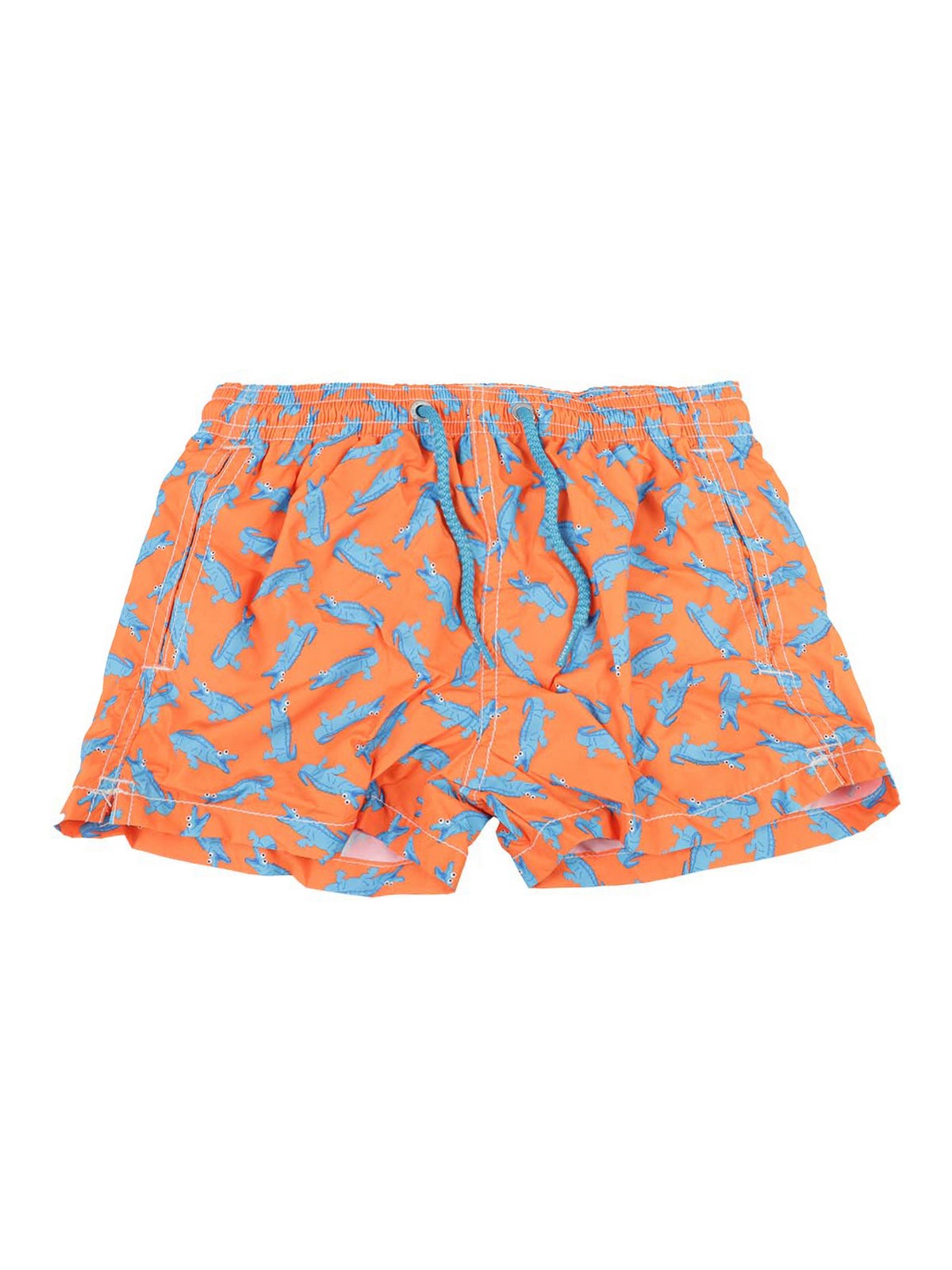 MC2 SAINT BARTH CROCODILE PRINT SWIM TRUNKS