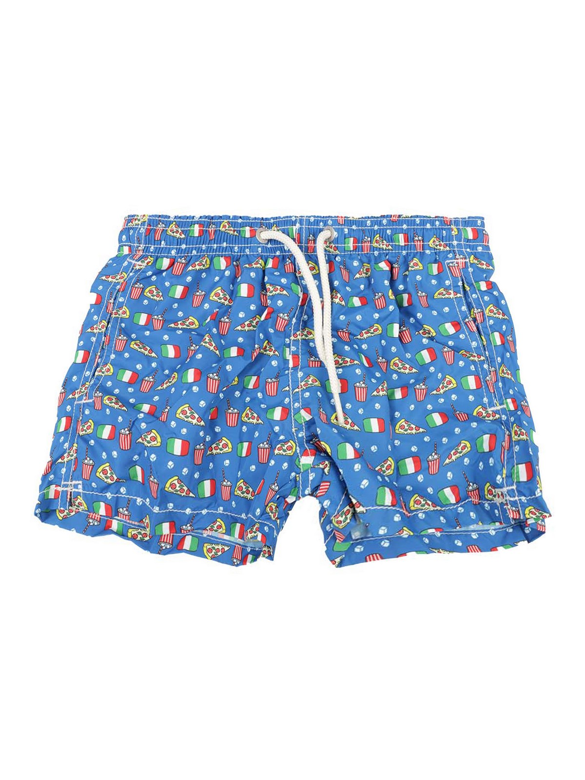 Mc2 Saint Barth - Italian print swim trunks - Swim shorts & swimming ...