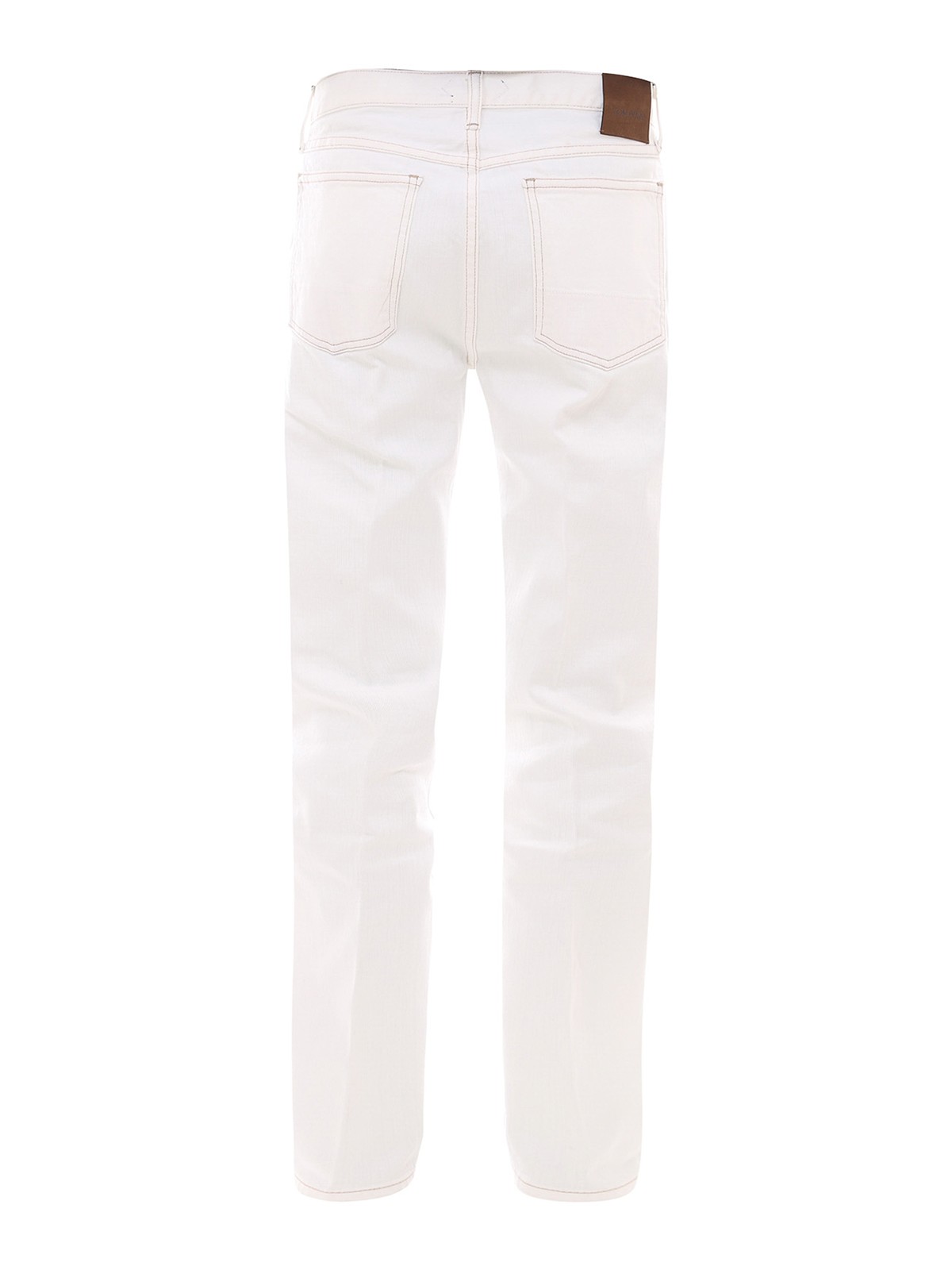 Straight leg jeans Tom Ford - White jeans - BWJ43TFD021N21 