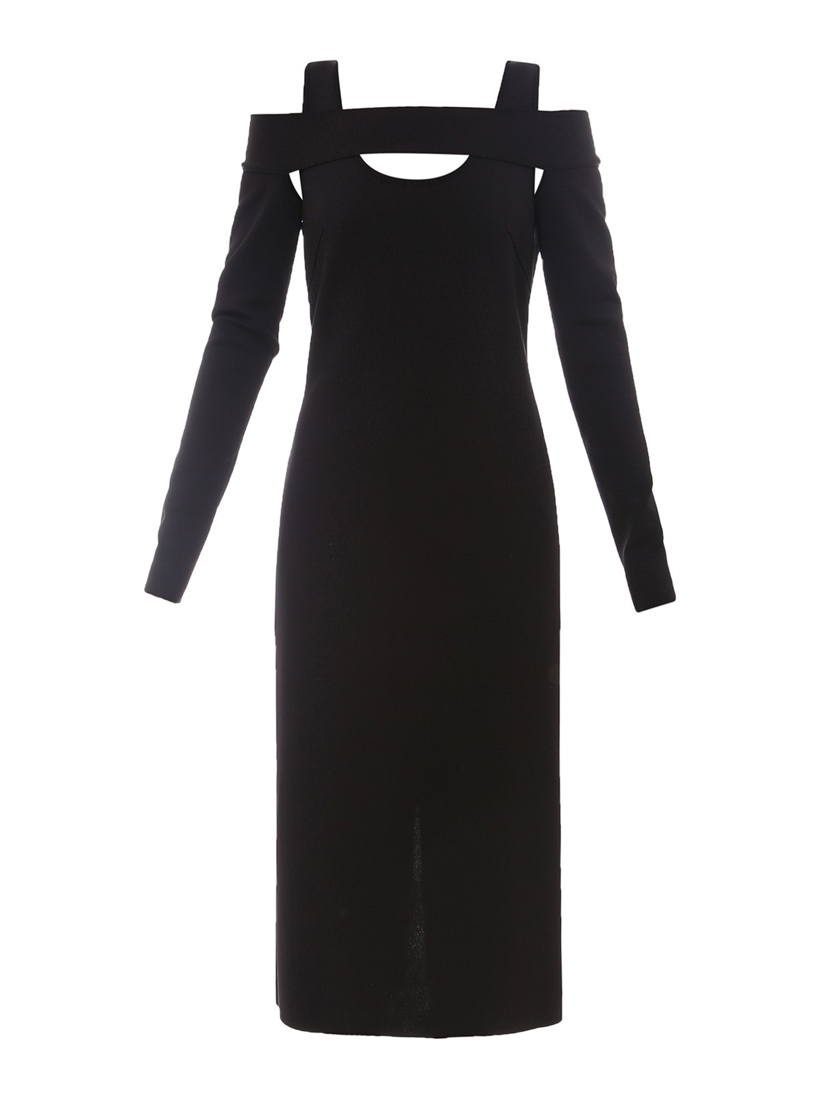 GIVENCHY OFF-THE-SHOULDER MIDI DRESS