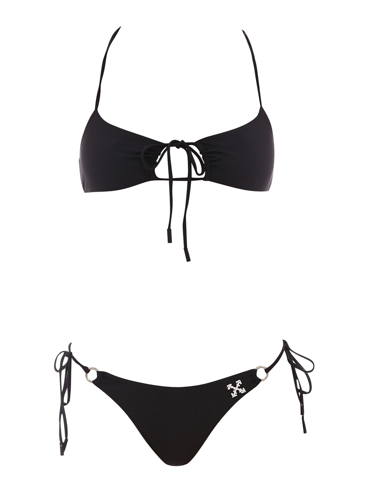 Bikinis Off-White - Black bikini - OWFA057S21JER0011000 | iKRIX.com