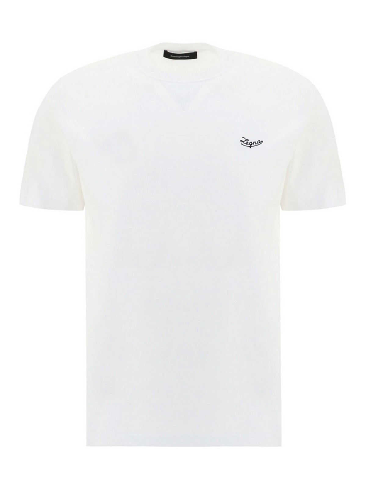 Ermenegildo Zegna - Chest logo T-shirt - t-shirts - U7526706RN00