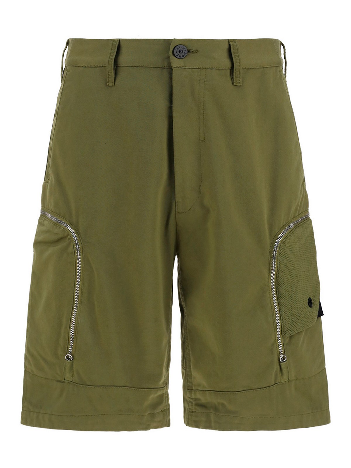 Stone Island L0208 Shorts In Green