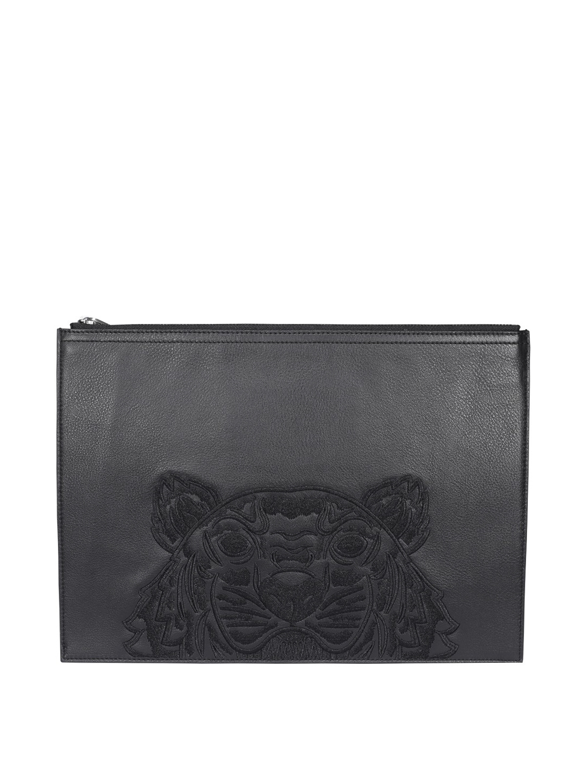 Kenzo Kampus Tiger Pouch In Black