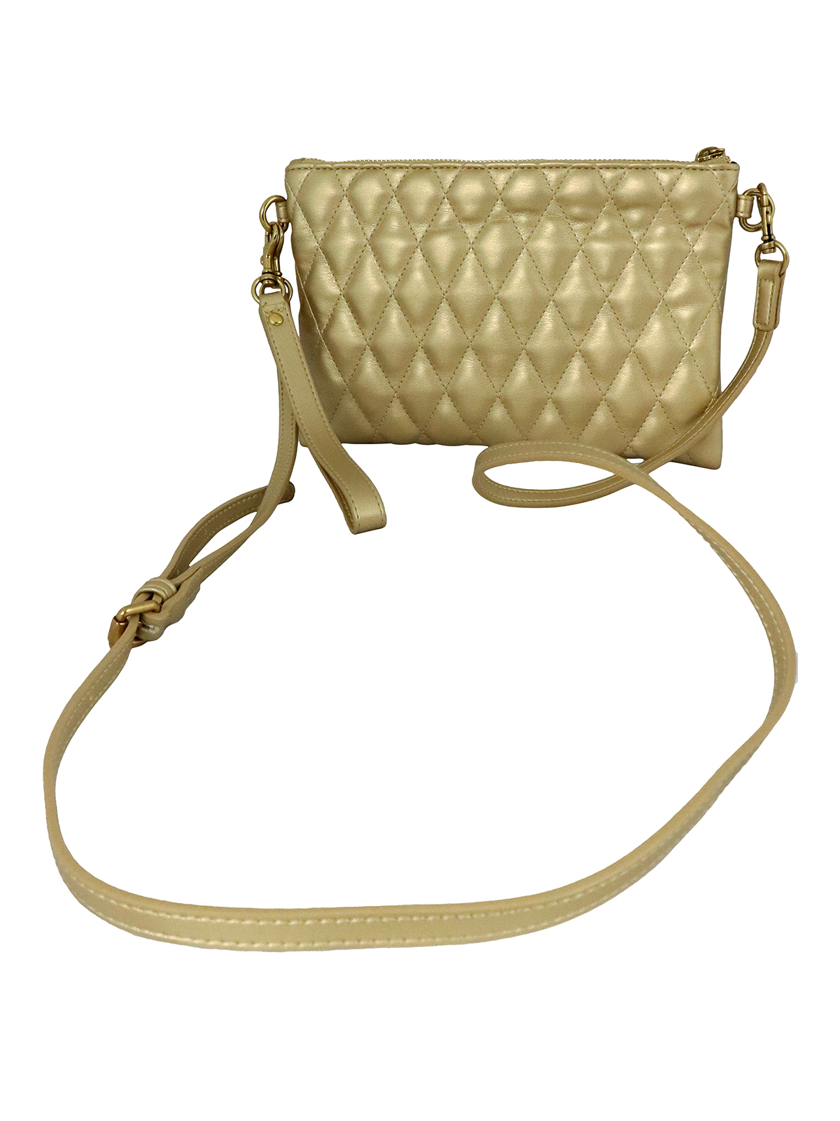 verensacare gold clutch bolsa