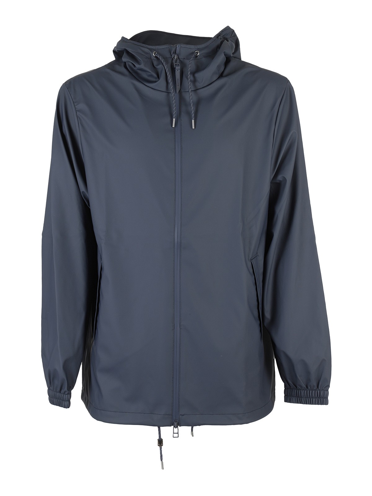 Casual jackets Rains - Tech fabric hooded rain jacket - RASTORMBREAKERBLU