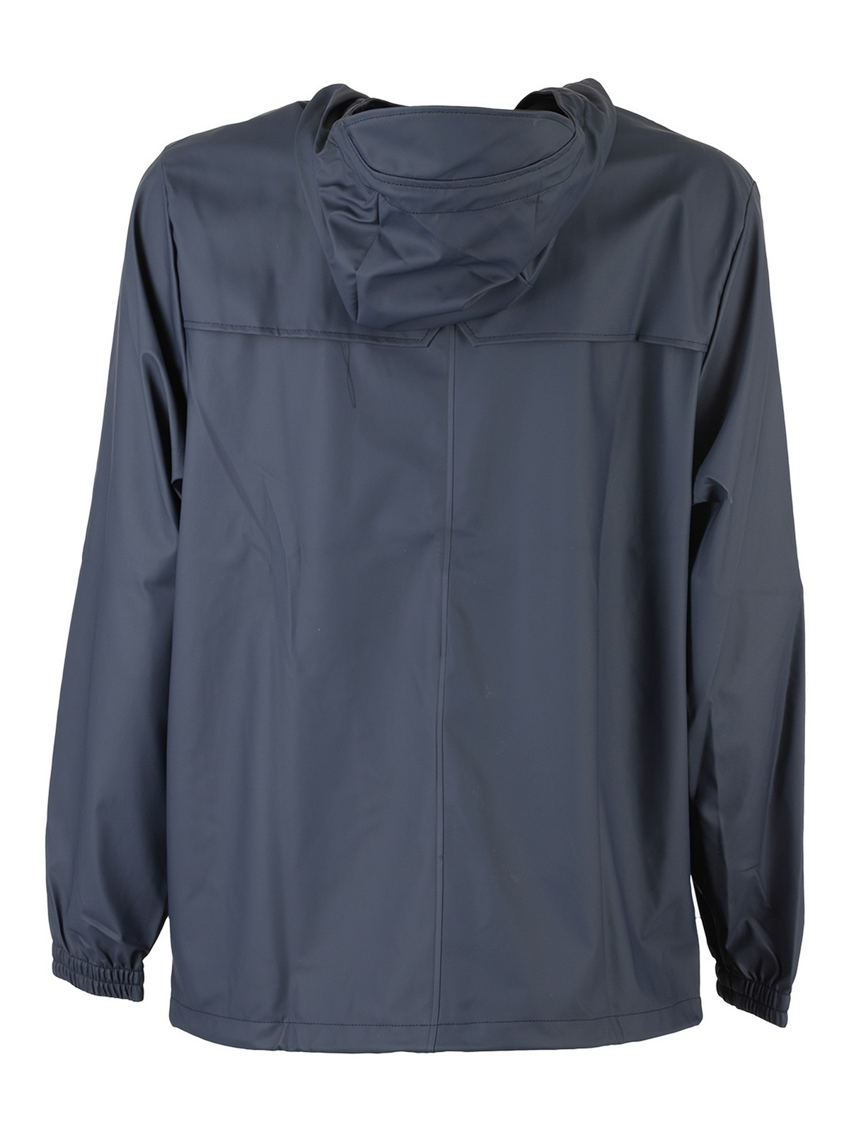 Casual jackets Rains - Tech fabric hooded rain jacket - RASTORMBREAKERBLU