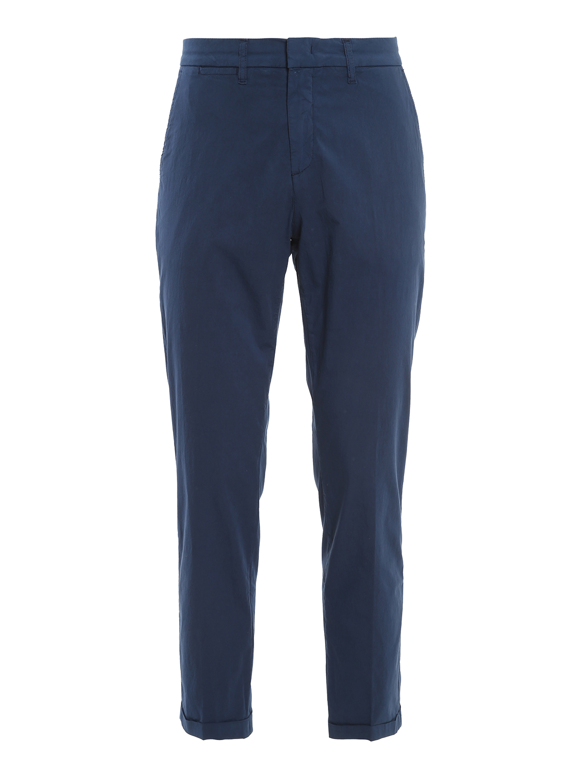 FAY STRETCH COTTON TROUSERS