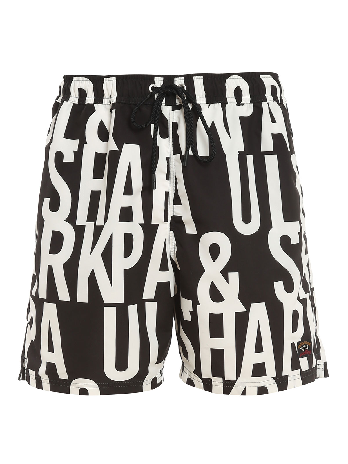 Paul & Shark - Logo printed swim shorts - Swim shorts & swimming trunks ...