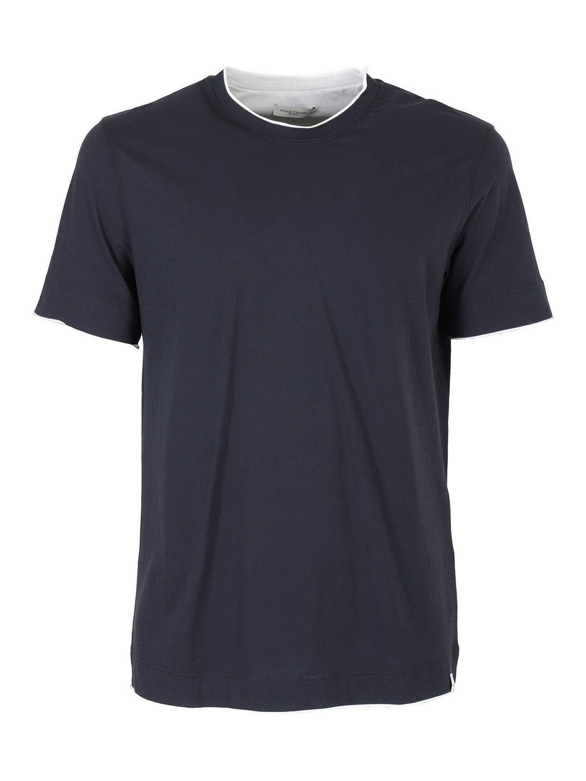 T-shirts Paolo Pecora - Cotton jersey T-shirt - F06241696685 | iKRIX.com