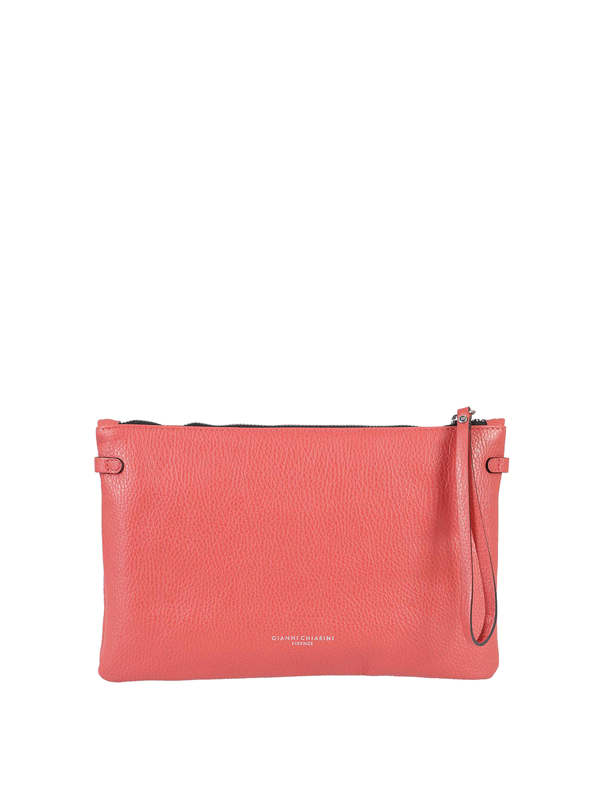 Clutches Gianni Chiarini - Hermy grainy leather clutch - BS369521PEGRN11707