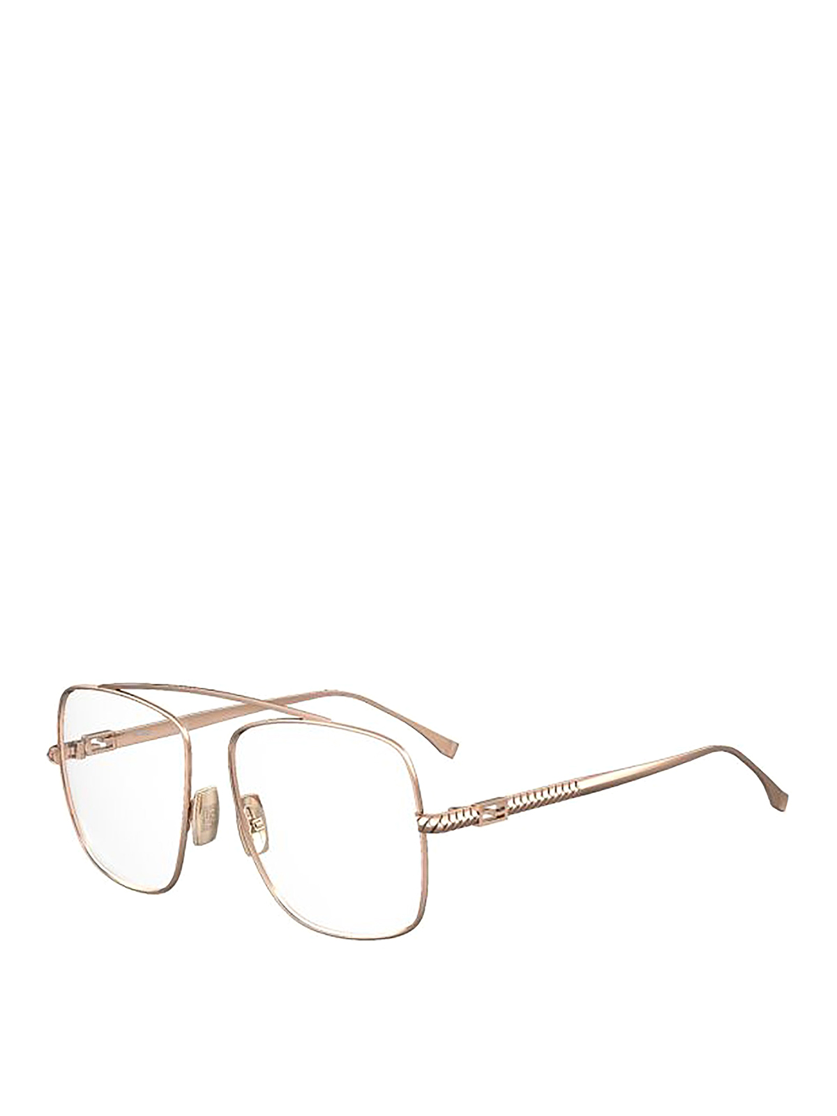 fendi rose gold glasses