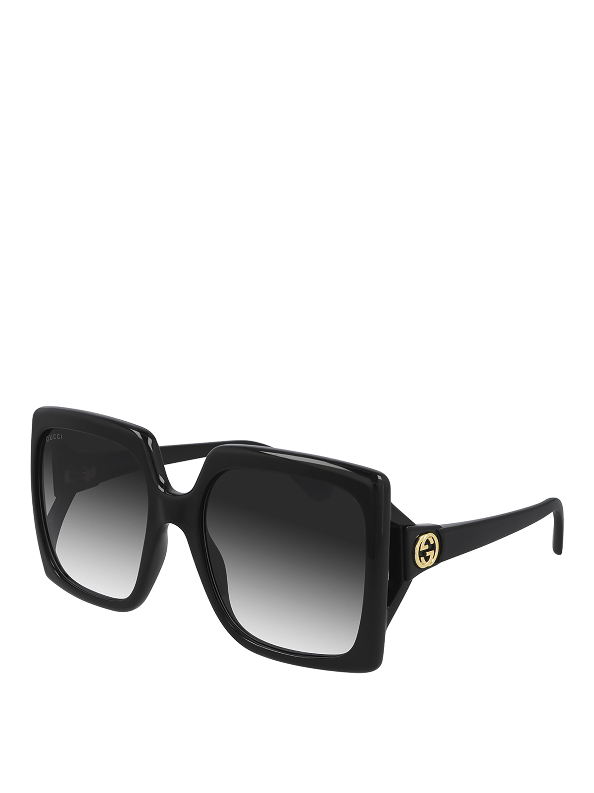 Gucci Black Acetate Butterfly Sunglasses Sunglasses Gg0876s001