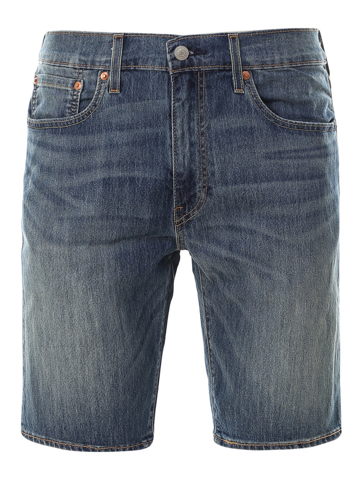 Trousers Shorts Levi'S - Medium wash denim bermuda shorts - 398640016