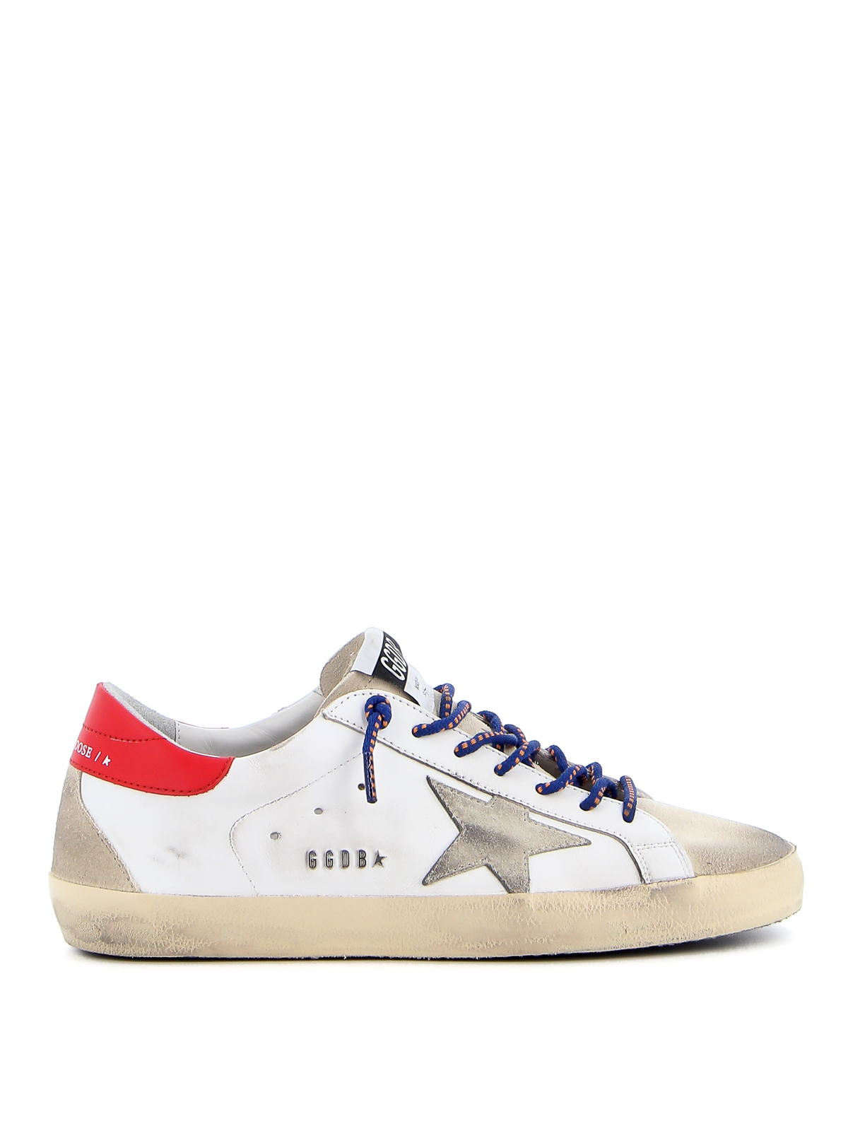 Trainers Golden Goose - Superstar suede and leather sneakers ...