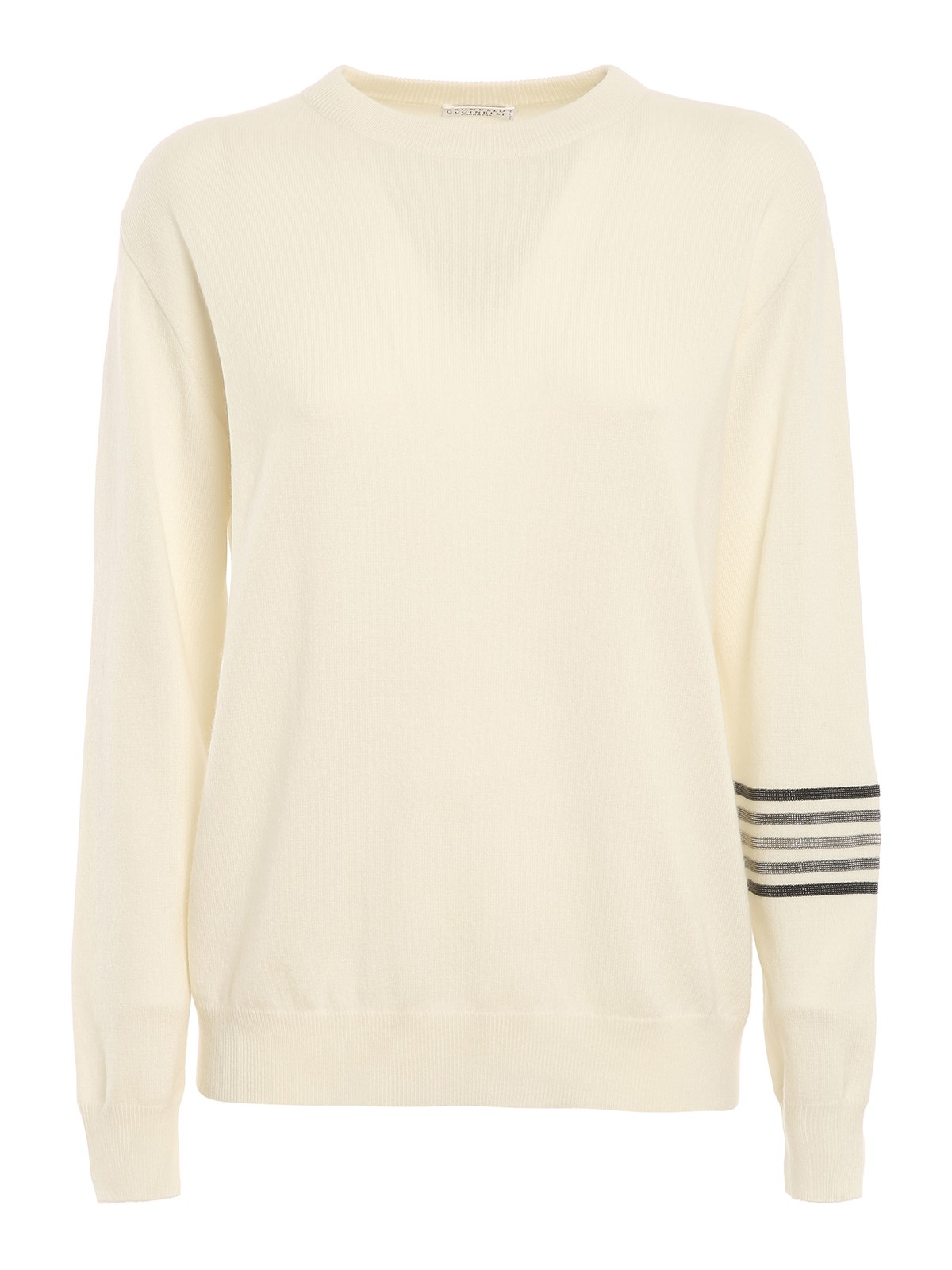 White cashmere jumper Clearance