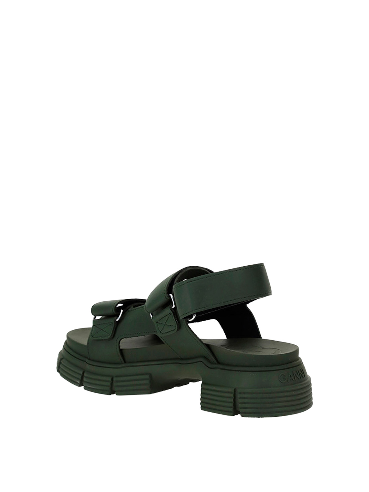 Ganni Recycled rubber sandals sandals S1519861